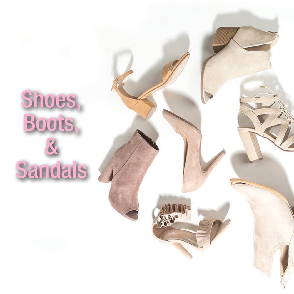 Various Brands & Styles Of Footwear